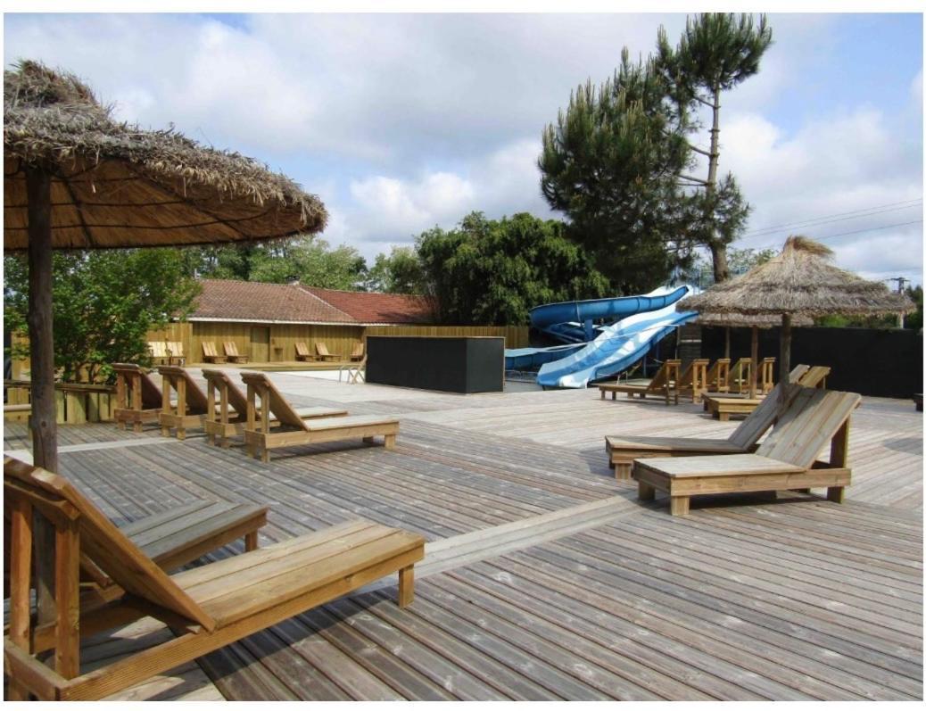 Mammiehome - 6 Places - Mimizan - Camping La Lande Extérieur photo